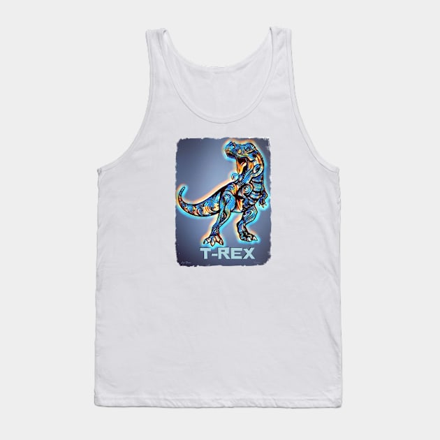 T-Rex 1.1 Tank Top by Lees Tees